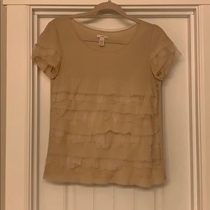 Jcrew blouse 100% silk, in great condition